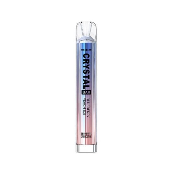 Blueberry Peach Ice SKE Crystal Bar 600 Disposable Vape