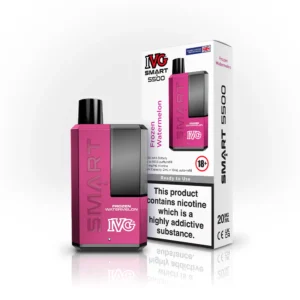 FROZEN WATERMELON IVG Smart 5500 Disposable Vape Kit