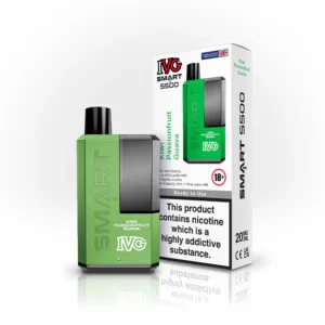 KIWI PASSION FRUIT GUAVA IVG Smart 5500 Disposable Vape Kit