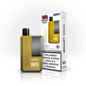 LEMON PASSIONFRUIT IVG Smart 5500 Disposable Vape Kit