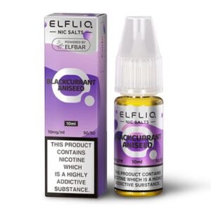 Blackcurrant Aniseed ELFIQ Nic Salt